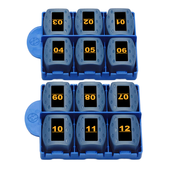 Kit of 12 x RJ45 remote units (#1 - #12)