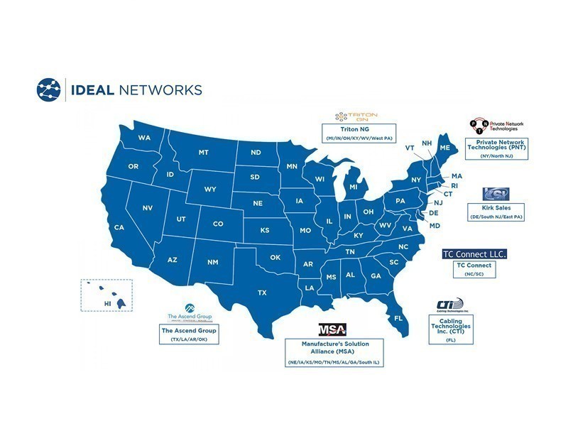 New IDEAL Networks rep agencies to support US customers locally