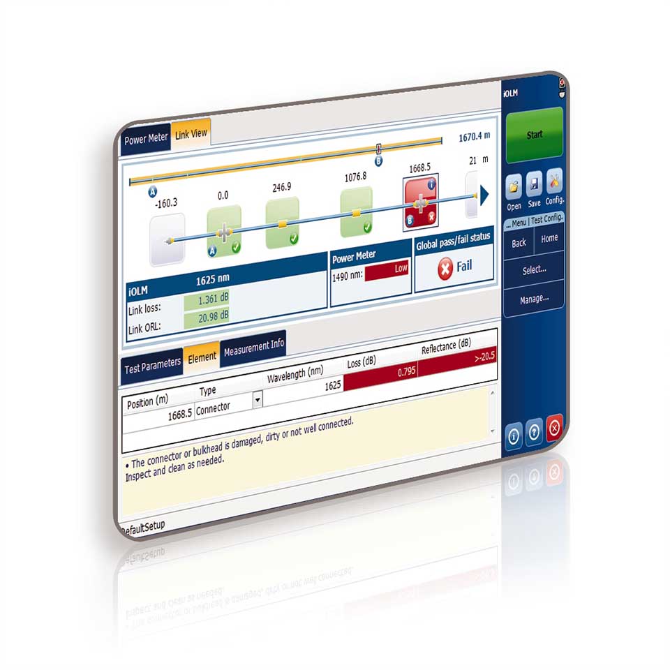 OTDR II trace option