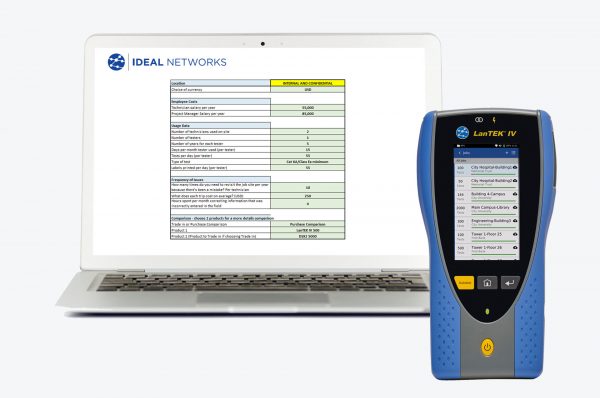 LanTEK IV cable certifier