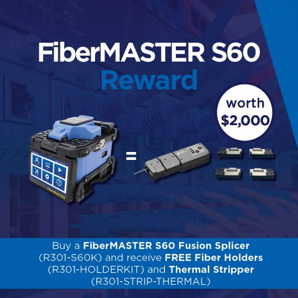 FiberMASTER Fusion Splicer Series