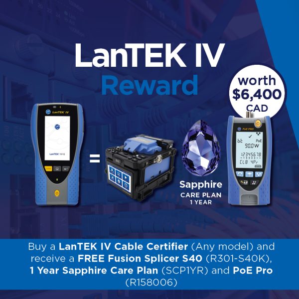 LANTEK IV CABLE CERTIFIER SERIES