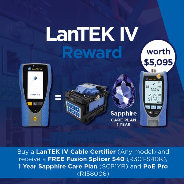 LANTEK IV CABLE CERTIFIER SERIES