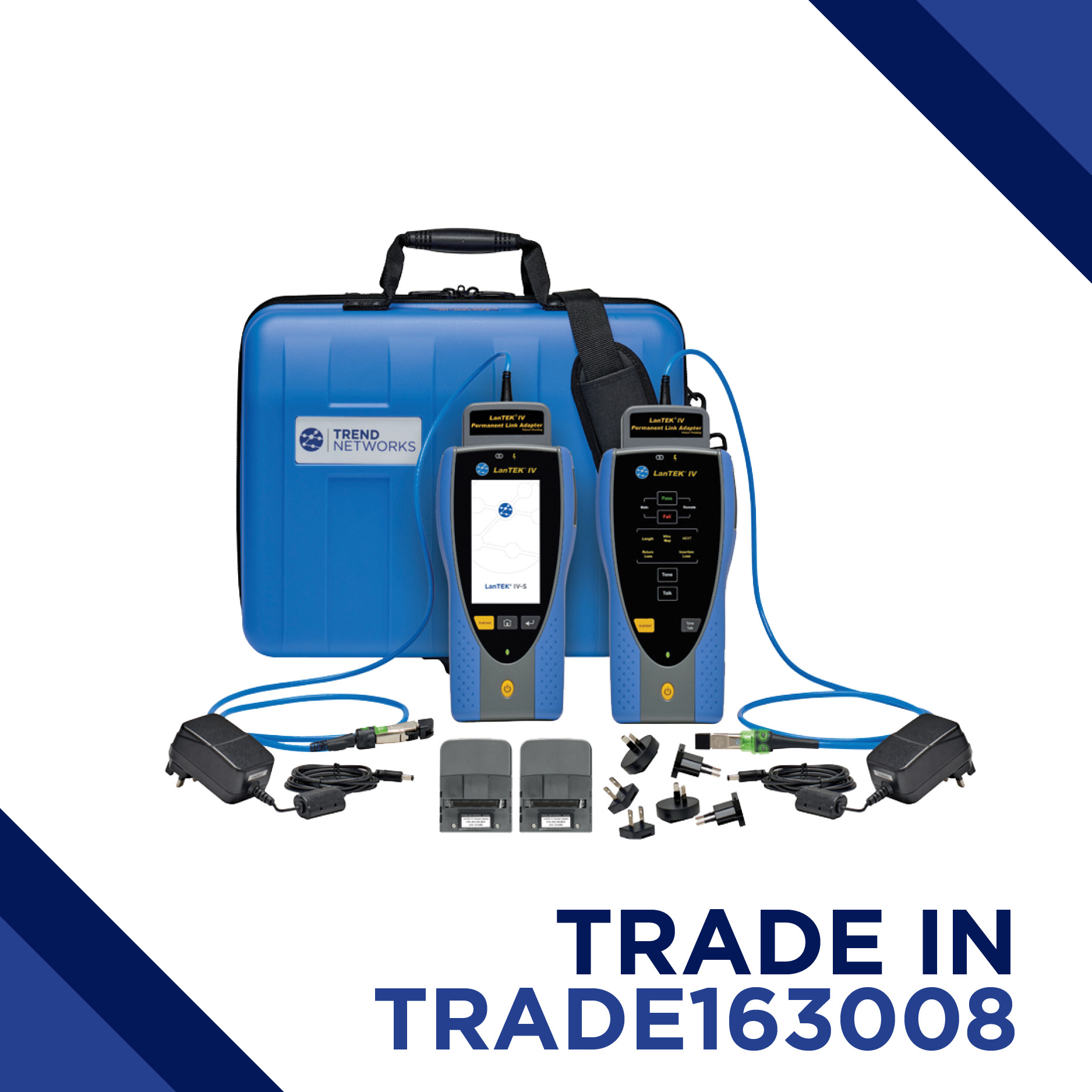 LanTEK IV-S 500MHz -TRADE IN (with PL/CH adapters)