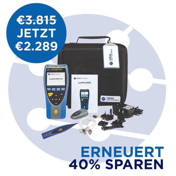 LanXPLORER Pro Inline-Netzwerktester