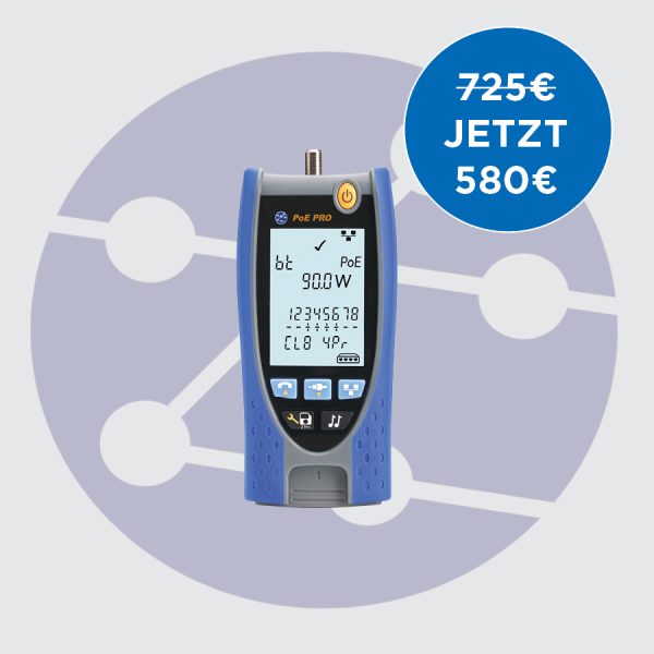 PoE TESTER – PoE Pro (mit Bluetooth)