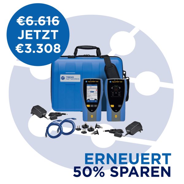 SignalTEK 10G Pro (mit Glasfaser- und Netzwerktests)