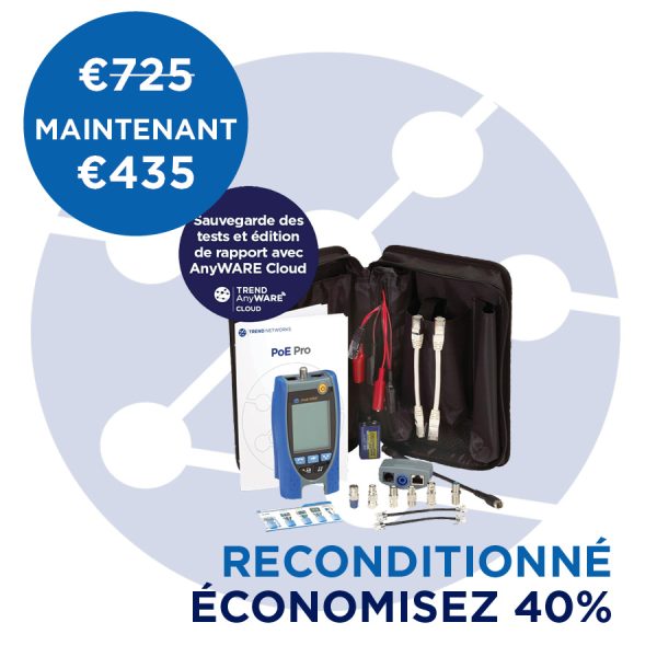 PoE TESTER – PoE Pro (avec Bluetooth)