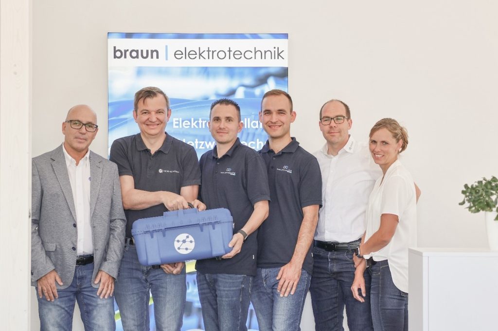 Die braun project engineering GmbH gewinnt beim Spleis Wettbewerb auf der eltefa