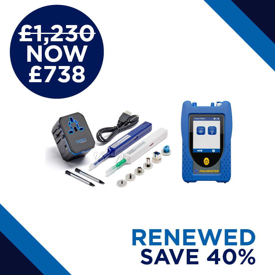 FiberMASTER Multimode/ single-mode power meter