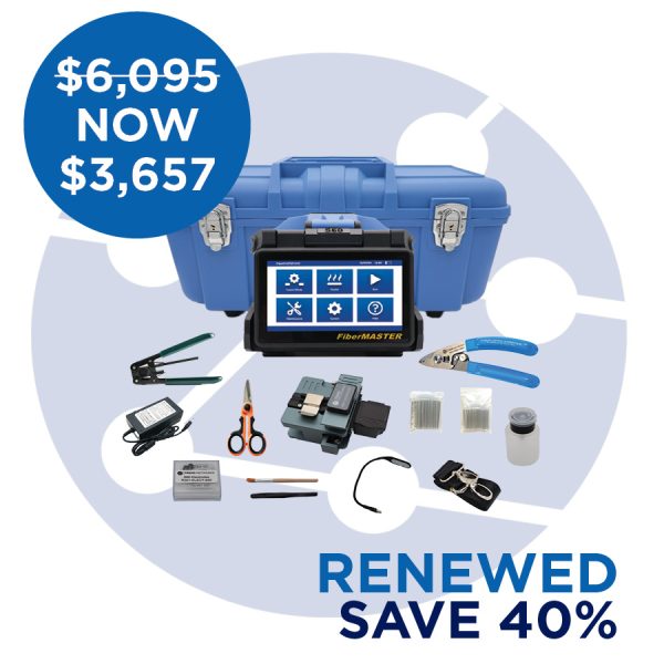 Refurbished Fusion Splicer: FiberMASTER S60 - Active Core Alignment
