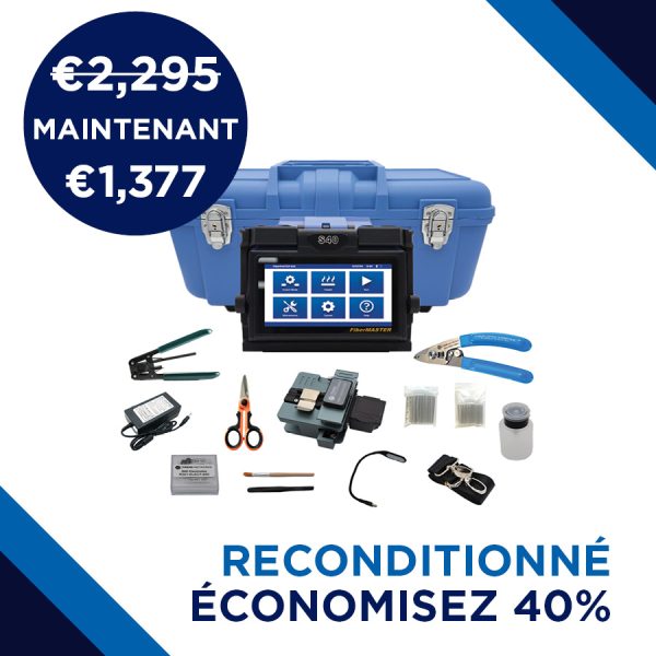 FiberMASTER S40 - Épissureur à alignement de revêtement