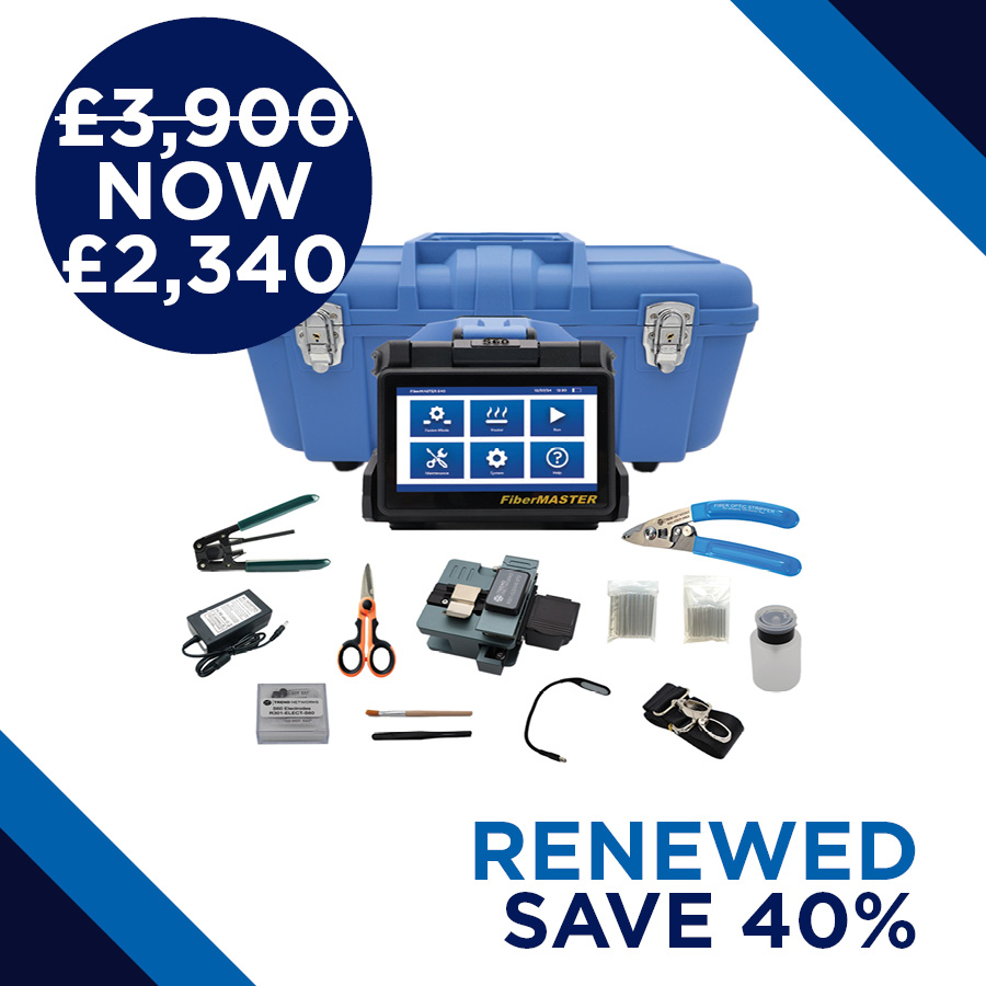 FiberMASTER S60 - Active Core Alignment Fusion Splicer