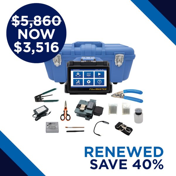 FiberMASTER S60 - Active Core Alignment Fusion Splicer