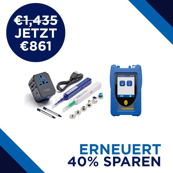 FiberMASTER Multimode/ Singlemode-Pegelmesser