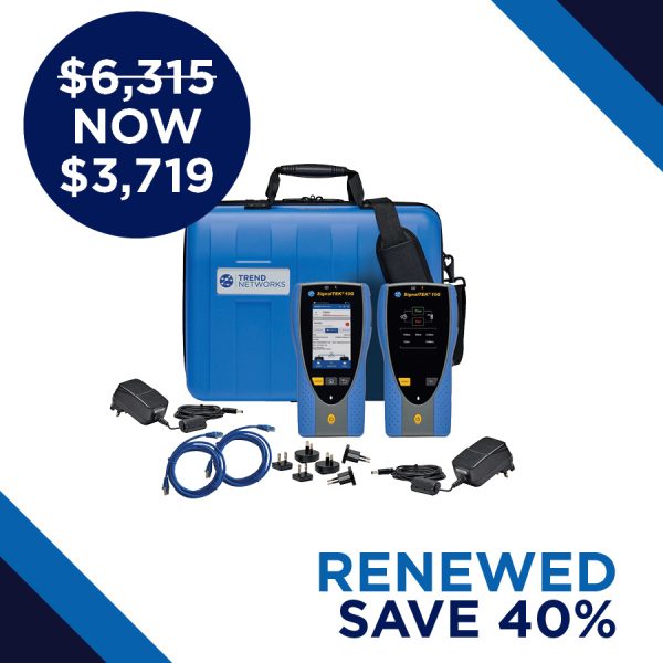 SignalTEK 10G FT- with Fiber Testing