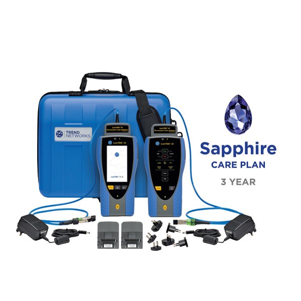 LanTEK IV-S 3000MHz - Essential Copper Certification Bundle with 3 Year Sapphire Care Plan